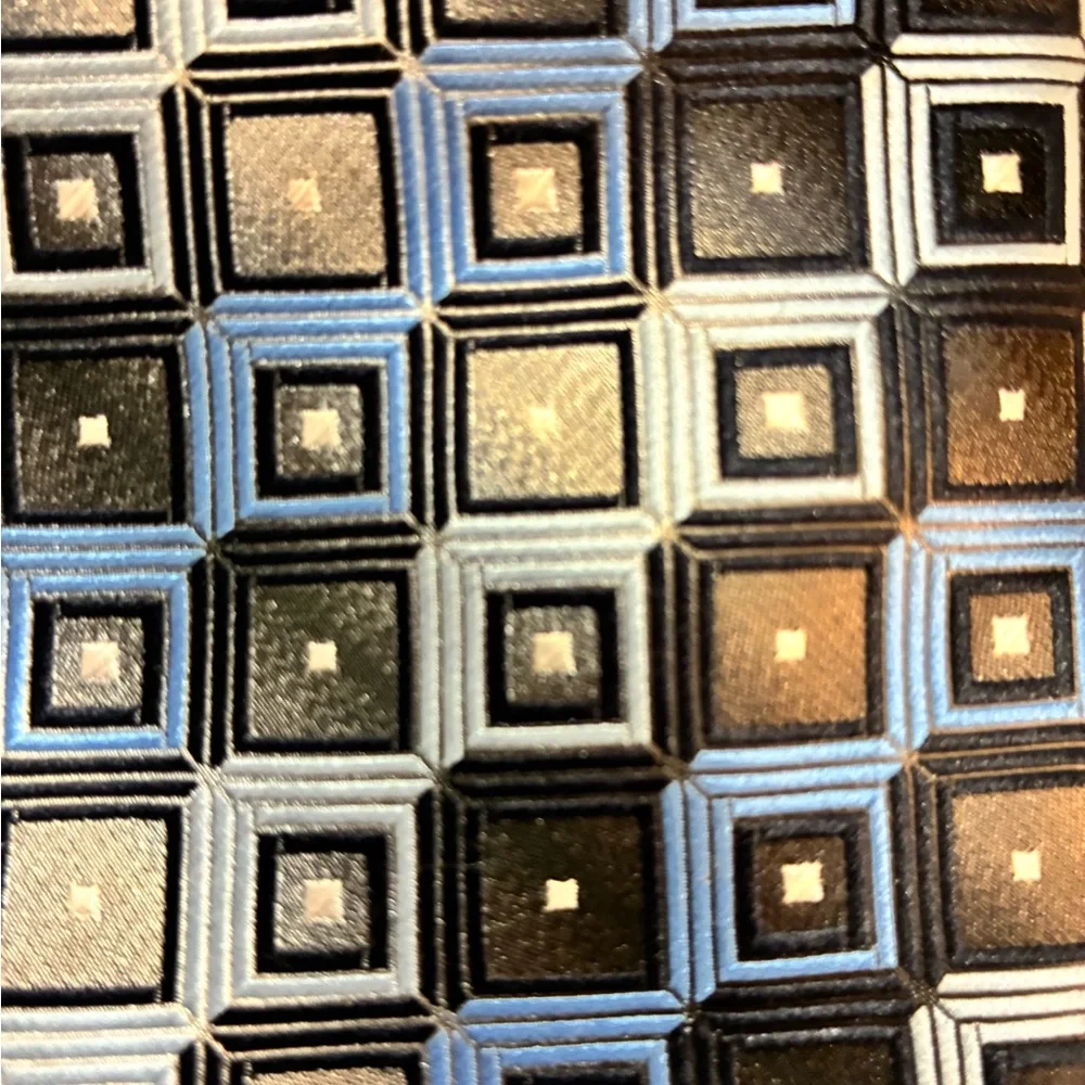 Croft & Barrow Geometric Silk-Feel Tie - Picture 5 of 5